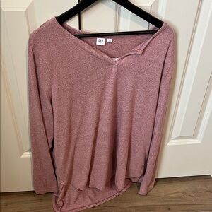 GAP Women's Rose Long Sleeve Tee